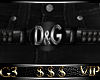 D&G Silver Belt