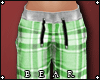 B | Green Plaid PJS