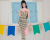 PregnantPlaidJumpsuitM12