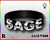 ☢! Sage Collar Silver