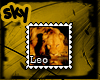 Leo/Lion stamp