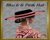 (AL)Hat Black & Pink 2
