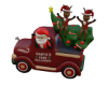 Inflatable Santa Truck