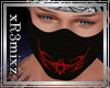 Face Mask Tribal Red M