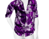 FK|Flower Shirt Purple