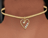 Gold Accessories+Heart
