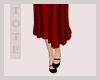 !T Red Tall Skirt