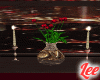 Vase~W/Candles