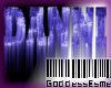 !GE Danni Name Sticker