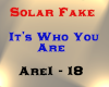 Solar Fake - It's Who