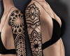 🅴 mandala tattoo arm