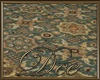 Olive Teal Rug