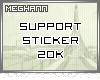 M. Support Sticker 22k