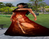 Flaming Hot Rose Dress