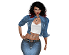 Denim Jacket & Tee