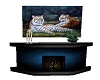 tiger pic fireplace