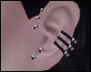 \/ Ear Piercings ~ Left
