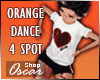 ♥ Orange Dance 4x