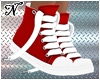 Sneakers red white