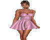 QUEEN DRESS-PINK