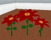 FF~ Triple Red Flower