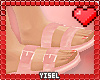 Y. Pink Sandals KID