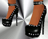 ! sB studded black heels