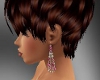 Pink/Diamond Earings