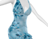 spring blue light dress