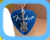 Earrings-Fender/Blue