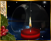 I~Christmas Candle Globe