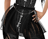 goth mesh skirt