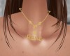 Rene F Gold Necklace