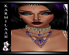 Purple Jewel Necklace