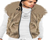 Luxx Tan Fur Vest