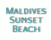 00 Maldives Sunset