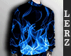 Blue flame sweatshirt