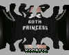 ♥ Goth Princess Crop