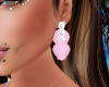 PINK SEASHELL EARRINGS