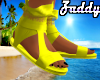 Fem Yellow Sandal