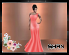 Coral Evening Gown