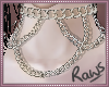R| Gold Chain Choker