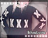 B! Navy XXX Sweater