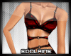 E~ Hot Dress Red
