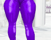leather purple rll pants