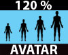 Avatar Resizer 120 %