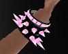 [P]R Pink Spike Bracelet