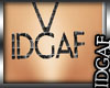 IDGAF Necklace