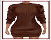Sweather Dress Brown