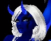 Blue Demon Horns (F)